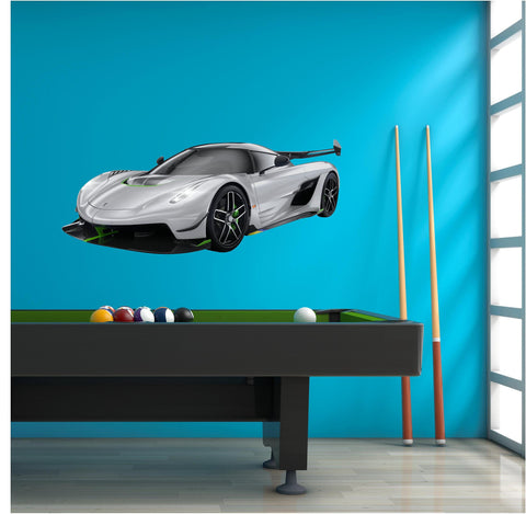 Koenigsegg Jesko Car Wall Decal