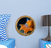 PortScape Dumbo Octopus | Ocean Porthole Window Wall Decal