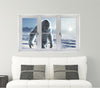 Yeti Big Foot | WindowScape 3D Window Wall Decal