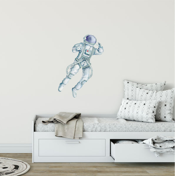 Watercolor Astronaut Wall Decal