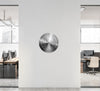 BITCOIN Wall Decal, Silver Bitcoin Removable Vinyl Wall Sticker, Cryptocurrency Crypto Bitcoin Money Logo for Office Room Decor