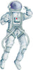 Watercolor Astronaut Wall Decal