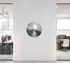 ETHEREUM Wall Decal, Silver Ethereum Wall Sticker, Cryptocurrency Crypto Blockchain Bitcoin Money Logo Stock Coinbase for Office Room Decor