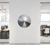 ETHEREUM Wall Decal, Silver Ethereum Wall Sticker, Cryptocurrency Crypto Blockchain Bitcoin Money Logo Stock Coinbase for Office Room Decor