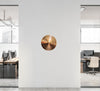 BITCOIN Wall Decal, Bronze Bitcoin Removable Vinyl Wall Sticker, Cryptocurrency Crypto Bitcoin Money Logo for Office Room Decor