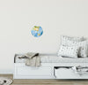 Watercolor Earth Wall Decal