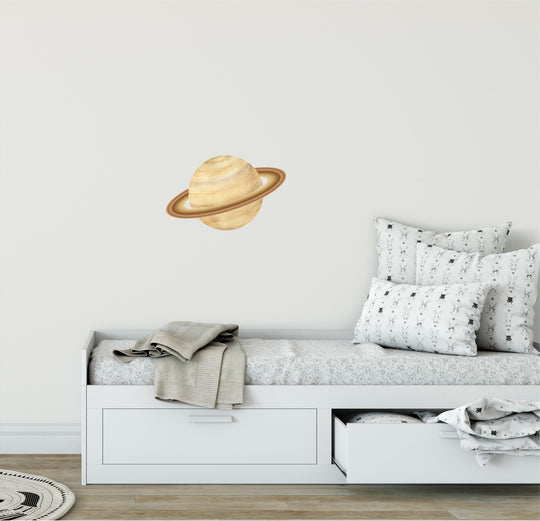 Watercolor Planet Saturn Wall Decal