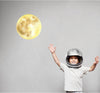 Watercolor Yellow Moon Wall Decal