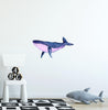 Watercolor Galaxy Humpback Whale Wall Decal