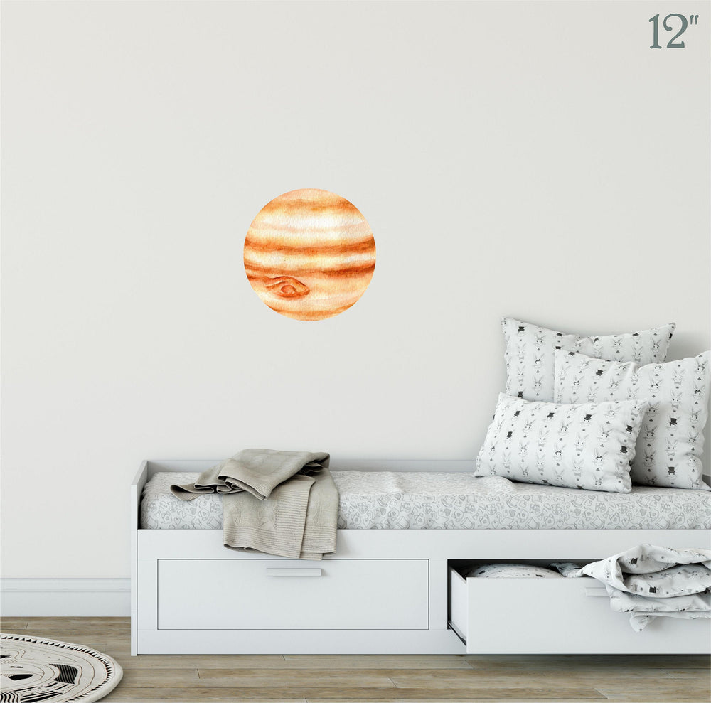 Watercolor Planet Jupiter Wall Decal