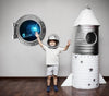 PortScape Exploding Star | Space Porthole Window Wall Decal
