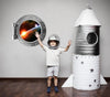 PortScape Planet Sunrise | Space Porthole Window Wall Decal