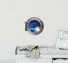 PortScape Planet Sunrise 2 | Space Porthole Window Wall Decal