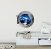 PortScape Astronaut Selfie 2 | Space Porthole Window Wall Decal
