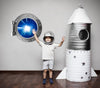 PortScape Space Warp Speed | Space Porthole Window Wall Decal