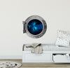PortScape Empty Space | Space Porthole Window Wall Decal