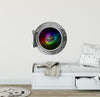 PortScape Earth In Technicolor | Space Porthole Window Wall Decal