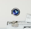 PortScape NEO Comet Orbiting Earth 1 | Space Porthole Window Wall Decal