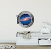 PortScape Milky Way Galaxy 2 | Space Porthole Window Wall Decal
