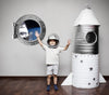 PortScape Space Shuttle 1 | Space Porthole Window Wall Decal