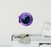 PURPLE PortScape Exploding Planets | Space Porthole Window Wall Decal