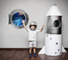 PortScape Through The Wormhole | Space Porthole Window Wall Decal