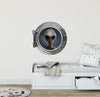 PortScape Alien 2 | Space Porthole Window Wall Decal