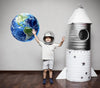 Planet EARTH #1 Wall Decal Removable Fabric Vinyl Wall Sticker Space Graphic Graphic Boys Room Planets
