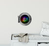 PortScape Earth In Technicolor | Space Porthole Window Wall Decal