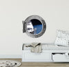 PortScape Space Shuttle 1 | Space Porthole Window Wall Decal
