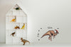 Watercolor Dinosaur Parasaurolophus Wall Decal