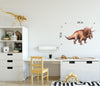 Watercolor Dinosaur Triceratops Wall Decal