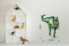 Watercolor Dinosaur T-Rex 1 Wall Decal