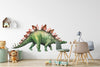 Watercolor Dinosaur Stegosaurus Wall Decal