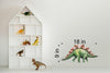 Watercolor Dinosaur Stegosaurus Wall Decal