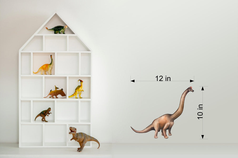Watercolor Dinosaur Brachiosaurus Wall Decal