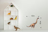 Watercolor Dinosaur Brachiosaurus Wall Decal