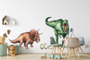 LARGE Watercolor Dinosaur Wall Decal Set