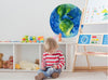 Watercolor Planet Earth 2 Wall Decal
