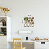 Dinosaur Accessories Wall Decal Set