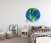 Watercolor Planet Earth 2 Wall Decal