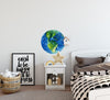 Watercolor Planet Earth 2 Wall Decal