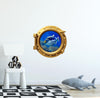 PortScape Clown Triggerfish | Ocean Porthole Window Wall Decal