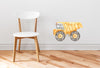 Watercolor Dump Truck Wall Decal