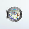 PortScape Cartoon Deep Sea Town | Ocean Porthole Window Wall Decal