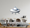 Watercolor UFO 3 Wall Decal