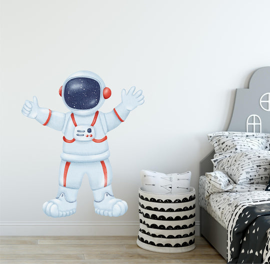 Watercolor Astronaut Wall Decal