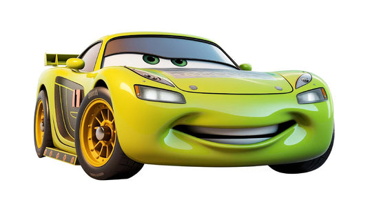 Cartoon Cars Wall Decal Pack  Set of 3