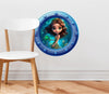 Mermaid 3 | Cartoon Porthole Window Wall Decal