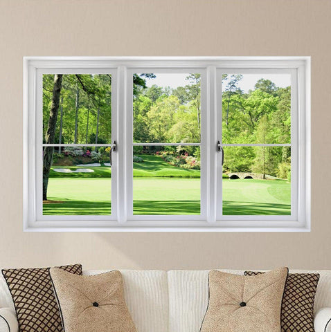 12th Hole at Augusta | WindowScape 3D Window Wall Decal